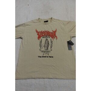 Vitriol Men's Size XL Knights Castle Wall Natural Cream T-Shirt